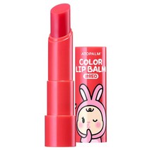 아토팜 키즈 컬러 립밤 3.3g, 레드, 4개