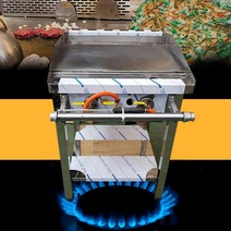 업소용 가스 그리들 600 부침기 철판 LNG LPG, LPG(프로판가스)