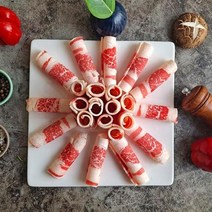 명절 추석 선물 우삼겹 500g 두꺼운 된장찌게 숙주볶음 미, 상세페이지 참조, 두꺼운우삼겹 4mm