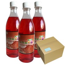 DH 슬러시 수박향 시럽 1박스 15병, 1kg, 15개