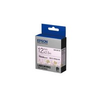 ZG77 엡손 테이프 카트리지 SGR12FP 12mm Pink Black 문구 사무용품 용지 라벨지 리락쿠마, OS 본상품선택