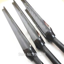 풀카본자전거 OEM 700C 도로 3KUD12K 전체 섬유 포크 포크 고정 기어 트랙, 3K 광택