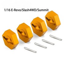 공구부품1/16 RC 자동차 12mm 업그레이드 휠 육각 허브 트랙사스 E-레보 슬래시 4WD 서미트 VXL 용 액슬, 06 금