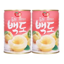 동원 동-원 백도통조림 400g x 12캔 / 복숭아통조림 백도캔
