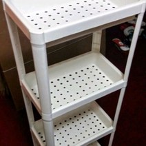 이케아 VESKEN 선반유닛, 블랙, 4단