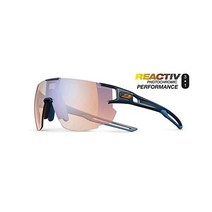 Julbo 줄보 남자 에어로스피드 고글 선글라스, Translucent Black/Grey, Translucent Black/Grey