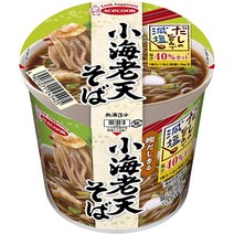 쯔케멘 시오라멘 일본 컵라면 라멘 컵라멘 에이스쿡 육수의 감칠맛으로 저염 새우 텐소바 42, 새우튀김소바