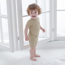 아바마 유아용 솔솔 반팔 실내복