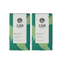 오설록 제주 삼다 영귤 티 티백 20입 2개, 제주순수녹차