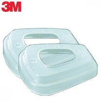 3M 방독면 필터교체 리테이너 리필 6200 7502 501 2개