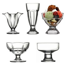 파사바체 오션글라스 카페 아이스크림컵 디저트컵 빙수볼 화병, 9) 오션글라스 P00116, 1개