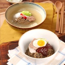 냉면家 [냉면]메밀 물냉면 5인분비빔냉면5인분(사리동치미육수5봉비빔장300g), 300g, 1개