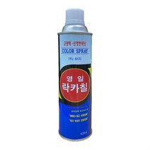 칼라 스프레이 페인트 락카, (선택)흑색_