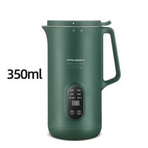 두유제조기 두유 죽제조기 콩믈 1000ml 기계 다기능 전기 과즙 벽 차단 자동 난방 요리 메이커 220V, B 350ml green+AU+220240V