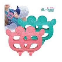 앙쥬 아기띠치발기 민트 2개입 치발기, 본품+ 왕바나치발기(1만원이상 구매사은품)