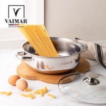 [부모님/자취 선물 추천] 가벼워서 사용하기 편한 인덕션겸용 올스테인레스 다용도 전골 양수냄비28cm