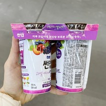 썬업 과일야채샐러드 퍼플 190mlx2 x 2개, 아이스박스포장