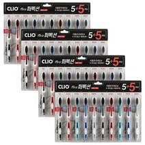 크리오 new 퍼펙션 차콜초극세모 5+5 X 4개 (40개)