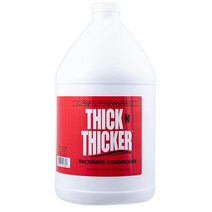 Chris Christensen Thick N Thicker Thickening 애견 컨디셔너 전문가처럼 손질 프로 비타민 포뮬라 실리콘 프리 영양소 및 단백질 주입 블렌드, 128 oz