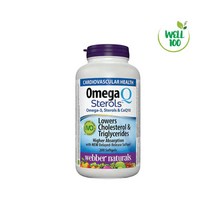 웨버네추럴스 오메가3 코큐텐 200 소프트겔 WEBBER NATURALS, 1개