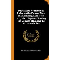 (영문도서) Patterns for Needle Work Including the Various Kinds of Embroidery Lace-Work Etc. with Di... Hardcover, Franklin Classics Trade Press