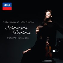 (CD) 손열음 (Yeol Eum Son)/강주미 (Clara Jumi Kang) - Schumann/ Brahms: Violin Sonata No.1.3, 단품