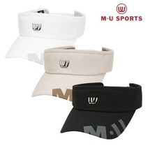 엠유스포츠 프린트 바이저 MU22133H255, BEE