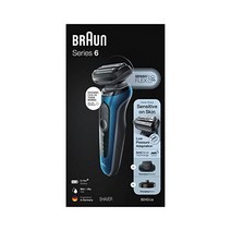 Braun 민감한 피부 브라운 전기 면도기 습식 & 건식 시리즈 66075cc 비어드 트, 6040cs Shaver w/ Charging Stan