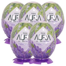 아우라 빅에그 친환경 방향제 라벤더 향 440ml, 5개