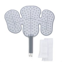 Ossur Cold Rush 콜드 테라피 힙 패드 | 수술 후 통증 및 붓기를 위한 인체 공학적 패드 | 냉동 테라피 및 콜드 테라피 기계와 함께 사용 가능 | 호스 커넥터 및 탄, 1.0, Hip Right