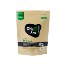 아침애 천연 수제 애견 사료 고단백채식, 과일/야채, 1.8kg, 4개