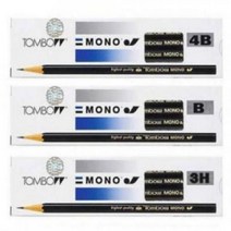 [624CONTAINER]톰보 MONO J 소묘연필(타)포장훼손 반품불가, 2B