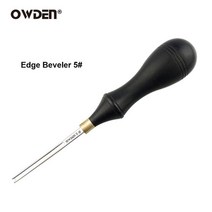 OWDEN 가죽 가장자리 베벨 도구 스카이빙 전문가용 모따기, 05 05