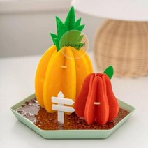 펠트 가습기만들기 DIY 미술놀이 방과후학습, 파인애플 UDPFB0532