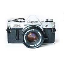캐논AE-1 필름 카메라 canon ae-1 35mm 필름 카메라 50mm 1 : 1.8 렌즈 포함 (리뉴얼) 중고