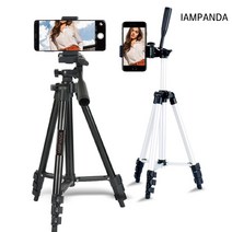 아이엠판다 4단 스마트폰 미니 삼각대 AP-3120, 4단 AP-3120 블랙
