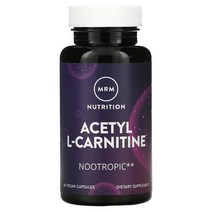 (아이허브) MRM Nutrition MRM Nutrition 아세틸 l-카르니틴 베지 캡슐 60정 빠른직구
