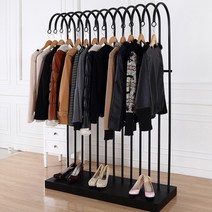 원드단면행거, 블랙가로150cm