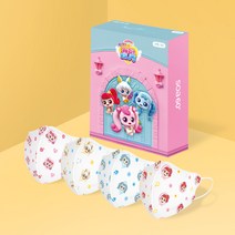 캐치티니핑 시즌3 캐릭터 마스크 소형/초소형 유아용마스크, 캐치티니핑 시즌3 얌얌핑 초소형(XXS)20매