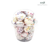 1058베이킹스튜디오 수제 버블팝 머랭쿠키 9온스/답례품, 1개, 46g