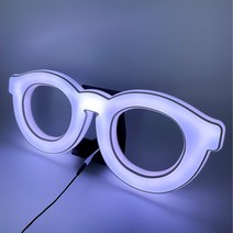 안경전광판 LED안경전광판 안경집간판 LED안경 개업선물 영업중간판 OPEN간판 오픈간판 (리모콘포함)
