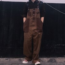 뉴타임즈10 남성 멜빵 바지 패션 대학생 따뜻한 가을 겨을 BD20100915Z