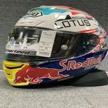 풀 페이스 쇼에이 X14 시계 로터스 Ls39 마르케즈 오토바이 헬멧 남자 승마 자동차 모토크로스 레이싱 H, B Lens+L