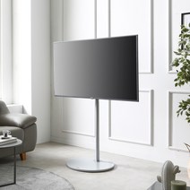 HTO-1200 회전형 TV장식장 TV거치대 좌/우회전가능 -한일장식장 -국내생산- 회전형TV스탠드, HTO-1200실버