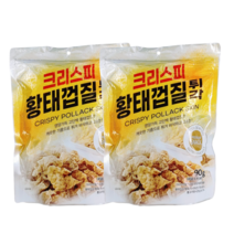 크리스피 황태껍질 튀각, 2개, 90g