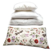 해피이즈 방석솜 50X100 50X50 구름솜, 흰색