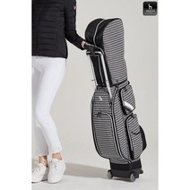 ()여성 티패턴 로고 무빙 캐디백110711 헤지스 골프