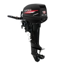 선외기 Hangka 2 스트로크 18 HP 파워 보트 엔진 선외 모터 긴 샤프트 및 숏 신제품, 02 Long Shaft