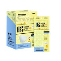 뉴크린웰 스타일 황사마스크 소형 KF94, 1개입, 30개, White/화이트