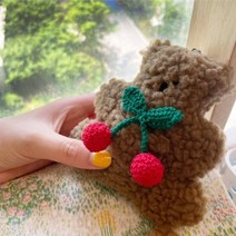 인형 만들기 DIY 키트 패키지 곰돌이, 상세페이지 참조2, 체리＋포장 추가